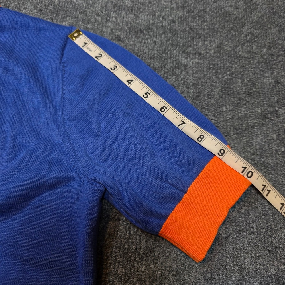 Florida Gators Gameday Girl Blue Orange Knit Short Sleeve Sweater Top Cheer New - Picture 5 of 14